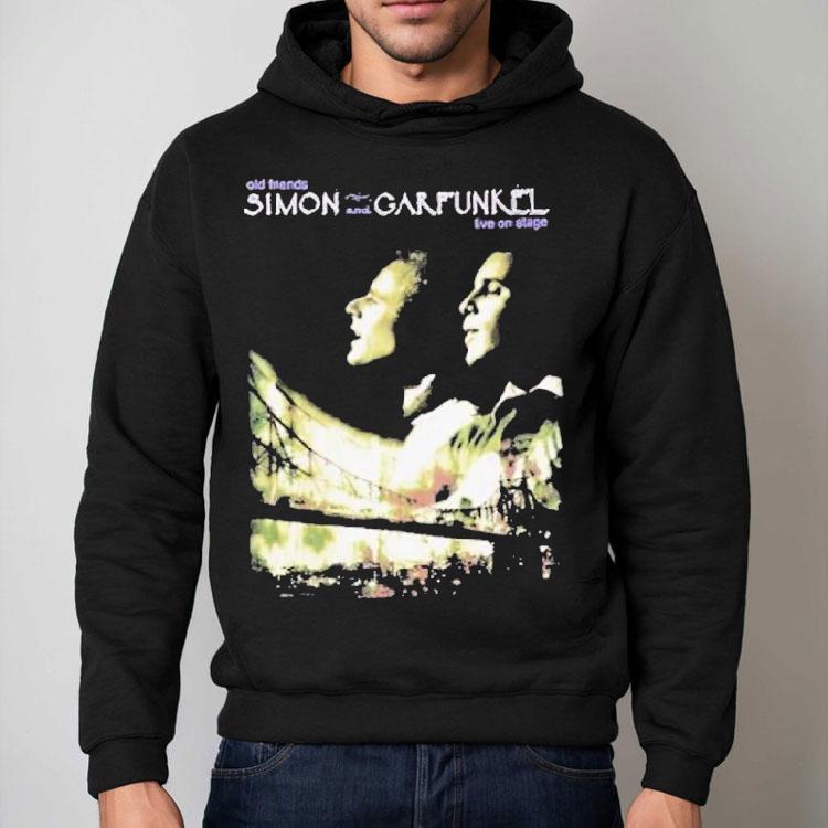 Simon Garfunkel 2009 Old Friends Tour Live On Stage Shirt Simon Garfunkel 2009 Old Friends Tour Live On Stage Shirt
