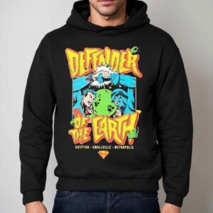 Superman Defender Of The Earth Krypton Smallville Metropolis Hoodie