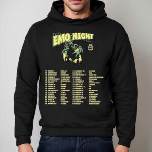 The Emo Night Tour Dates July Godzilla Hoodie