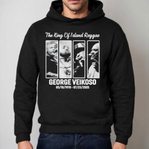 The King Of Island Reggae George Veikoso Hoodie