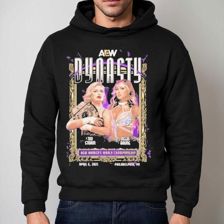 Toni Storm Vs Megan Bayne Aew Dynasty 2025 Matchup Shirt Toni Storm Vs Megan Bayne Aew Dynasty 2025 Matchup Shirt