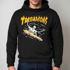 Treemasons Skate Skeleton Shirt 2 Treemasons Skate Skeleton Hoodie