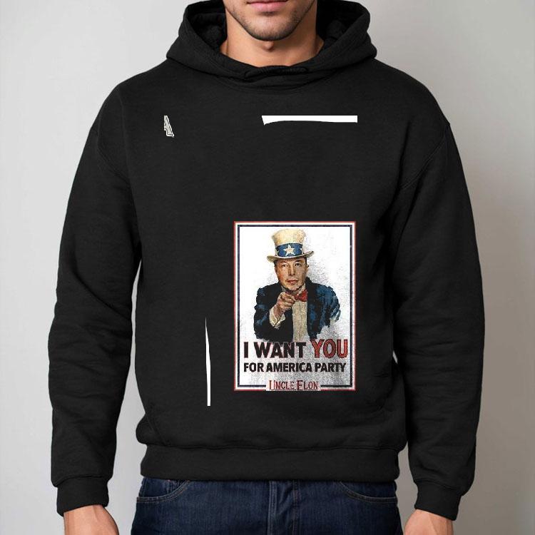 Uncle Elon I Want You For America Party Shirt Uncle Elon I Want You For America Party Shirt