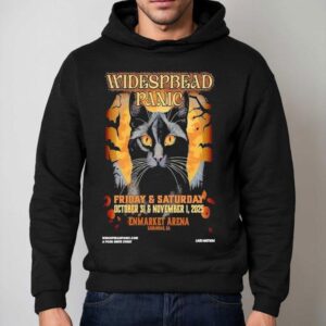 Widespread Panic Oct 31 2025 Enmarket Arena In Savannah, Ga Cat Shirt 2 Widespread Panic Oct Enmarket Arena In Savannah Ga Ca Hoodie