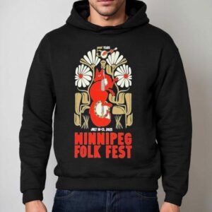 Winnipeg Folk Festival July 10-13 2025 50 Years Fox Guitar Shirt 2 Winnipeg Folk Festival July Years Fox Guitar Hoodie