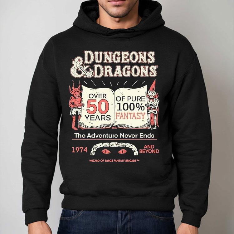 Wizard Of Barge Dungeons And Dragons 50 Years Of Fantasy The Adventure Never Ends 1974 And Beyond Shirt Wizard Of Barge Dungeons And Dragons 50 Years Of Fantasy The Adventure Never Ends 1974 And Beyond Shirt