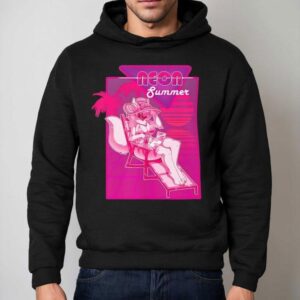 Wolf Neon Summer Hoodie