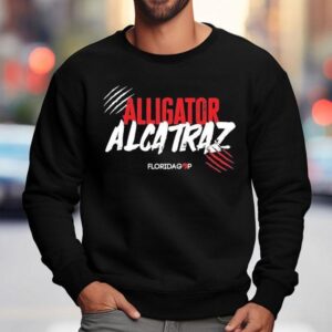 Alligator Alcatraz Florida Gop Scratch Logo Shirt 3 Alligator Alcatraz Florida Gop Scratch Logo Sweatshirt