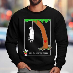 Almighty Hoodrich And The Tree Was Happy Giving Sweatshirt