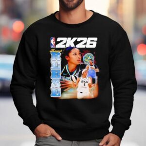 Angel Reese Nba 2k26 Chicago Sky Basketball Shirt 3 Angel Reese Nba K Chicago Sky Basketball Sweatshirt