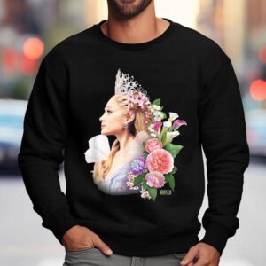 Ariana Grande Wicked For Good Glinda In Bloom Sweatshirt