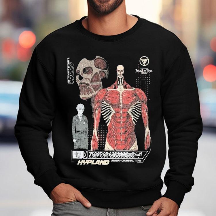 Attack On Titan Colossal Hypland Shirt Attack On Titan Colossal Hypland Shirt