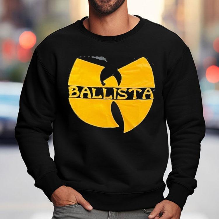 Ballista X Wu Tang Clan Ballis-tang Clan Logo Shirt Ballista X Wu Tang Clan Ballis-tang Clan Logo Shirt