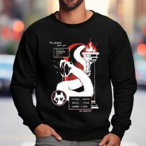 Bandage Brigade The Serpent Sports You You Feel An Unimaginable Sense Dread Attack Equips Spells Items Examine Run Dungeon Shirt 3 Bandage Brigade The Serpent Sports You You Feel An Unimaginable Sense Dread Attack Equips Spells Items Examine Run Dungeon Sweatshirt