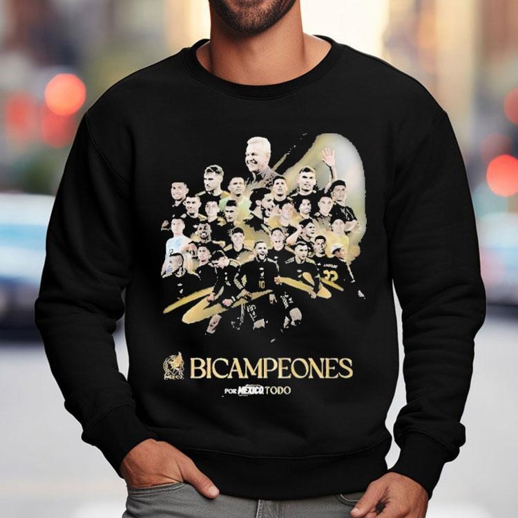 Bicampeones Concacaf Gold Cup Mexico 2025 Champions Shirt Bicampeones Concacaf Gold Cup Mexico 2025 Champions Shirt