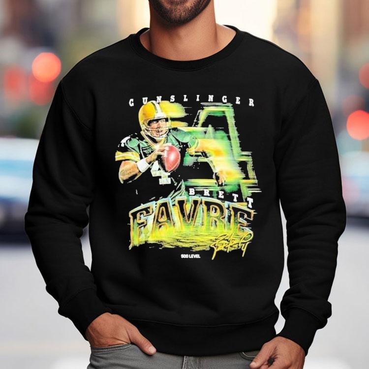 Brett Favre Green Bay Packers Grunge Wht Shirt Brett Favre Green Bay Packers Grunge Wht Shirt