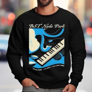Bst Hyde Park London Uk July Piano Sweatshirt