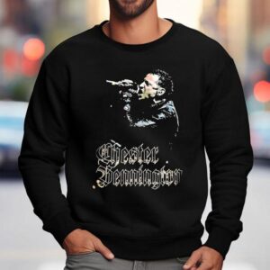 Chester Bennington American Singer Portrait Shirt 3 Chester Bennington American Singer Portrai Sweatshirt