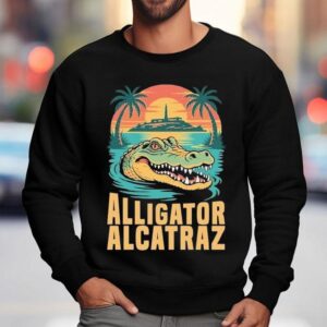 Clown World Alligator Alcatraz Crocodile Shirt 3 Clown World Alligator Alcatraz Crocodile Sweatshirt
