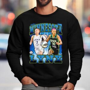 Courtney Williams And Natisha Hiedeman Minnesota Lynx Basketball Wnba All Star Game Sweatshirt
