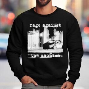 Cybertruck Explodes Rage Against The Machine Outside Sweatshirt