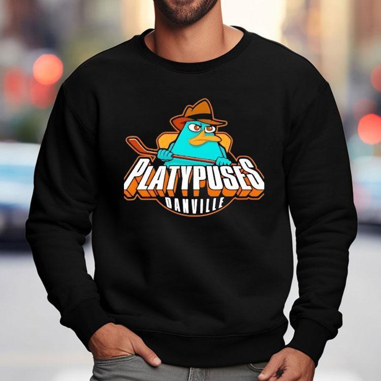 Danville Platypuses Style Anaheim Ducks Hockey Shirt Danville Platypuses Style Anaheim Ducks Hockey Shirt