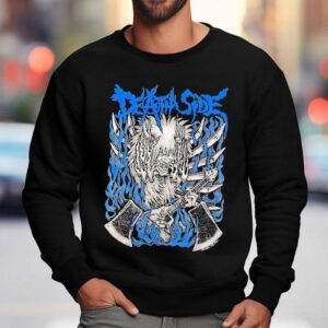Death Side Flame Axe Shirt 3 Death Side Flame Axe Sweatshirt