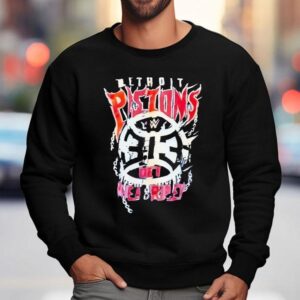 Detroit Pistons X Rhea Ripley Wwe Sweatshirt