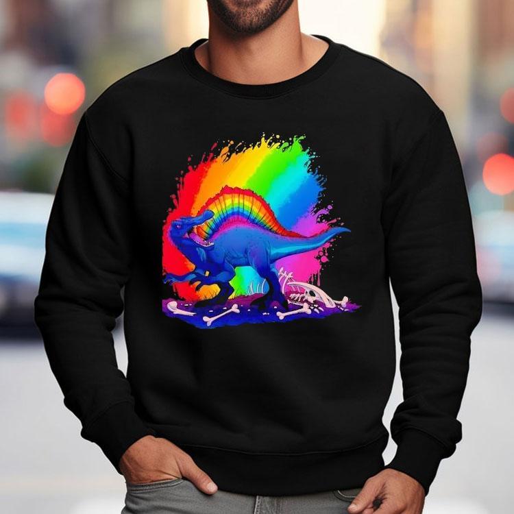 Dinosaur Bobby Rainbows The Spinosaurus Shirt Dinosaur Bobby Rainbows The Spinosaurus Shirt