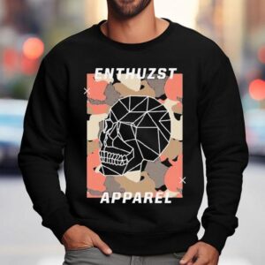Enthuzst Camo Skull Sweatshirt