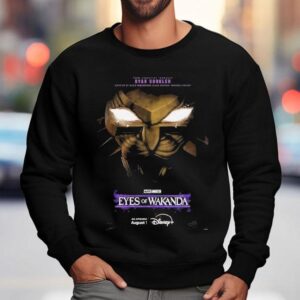 Eyes Of Wakanda Marvel Animation Key Visual Releasing On August Sweatshirt