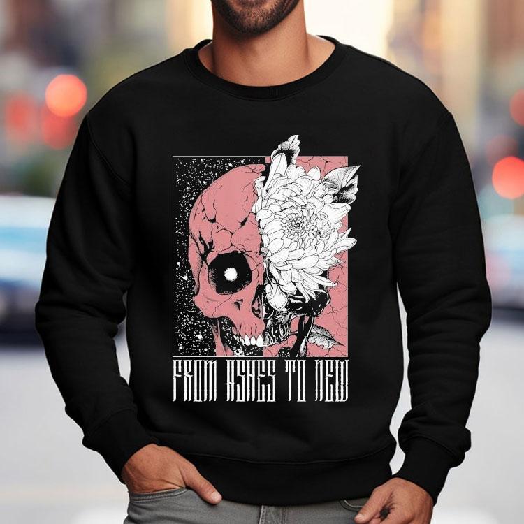 From Ashes To New Deadbloom Skull Shirt From Ashes To New Deadbloom Skull Shirt
