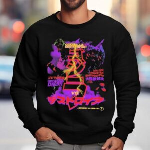 Godzilla Vs Destoroyah Variable Slicer Variant Rucking Fotten X Gxg Sweatshirt