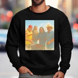 Hulk Hogan Ozzy Osbourne Phil Robertson Toby Keith Sweatshirt