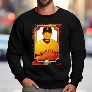 Ichiro Suzuki Black Seattle Mariners 2025 Mlb Hall Of Fame Cooperstown Calls Shirt 3 Ichiro Suzuki Black Seattle Mariners Mlb Hall Of Fame Cooperstown Calls Sweatshirt