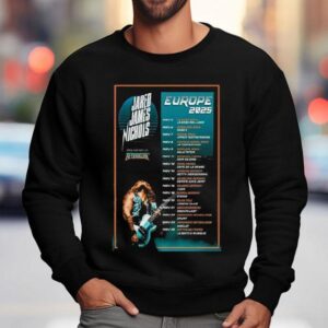 Jared James Nichols Europe Uk Tour Dates Sweatshirt