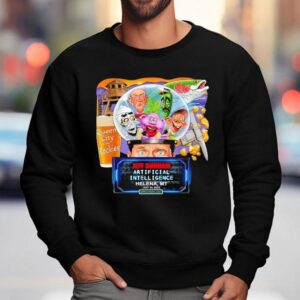 Jeff Dunham Artificial Interlligence Helena Mt Sweatshirt