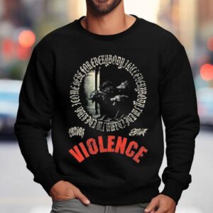 Khamzat Chimaev Khamzat Is Full Violence Wolves Sweatshirt