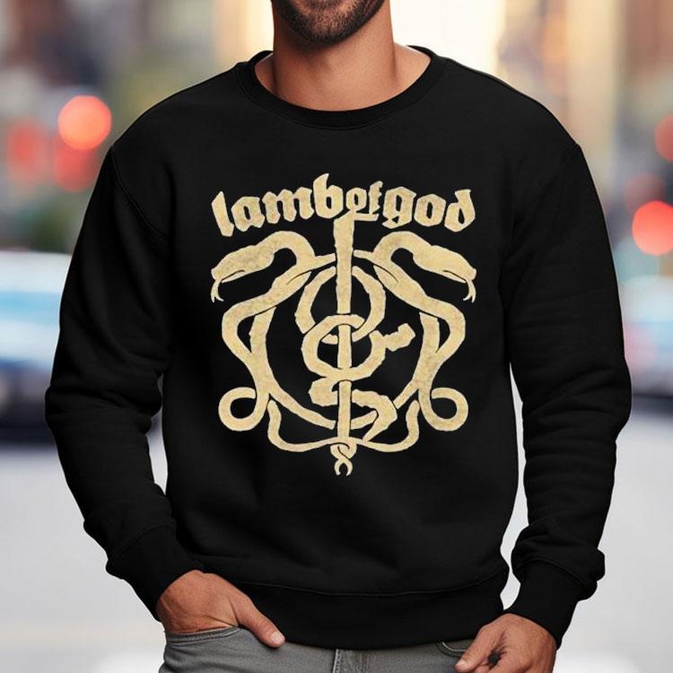 Lamb Of God Congregation Snake Shirt Lamb Of God Congregation Snake Shirt