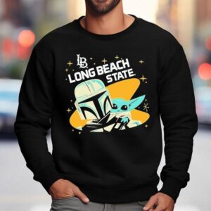 Long Beach State X The Mandalorian Baby Yoda Sweatshirt