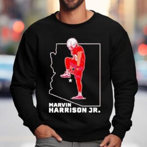 Marvin Harrison Jr State Star Arizona Cardinals Shirt 3 Marvin Harrison Jr State Star Arizona Cardinals Sweatshirt