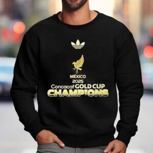 Mexico Concacaf Gold Cup Champions Bicampeones All Over Prin Sweatshirt