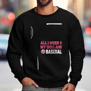 Minnesota Twins Bark At The Park All I Need Is My Dog And Twins Baseball Shirt 3 Minnesota Twins Bark At The Park All I Need Is My Dog And Twins Baseball Sweatshirt