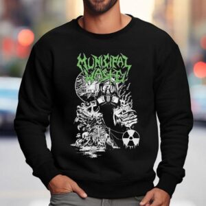 Municipal Waste Biotech Gasmask Sweatshirt
