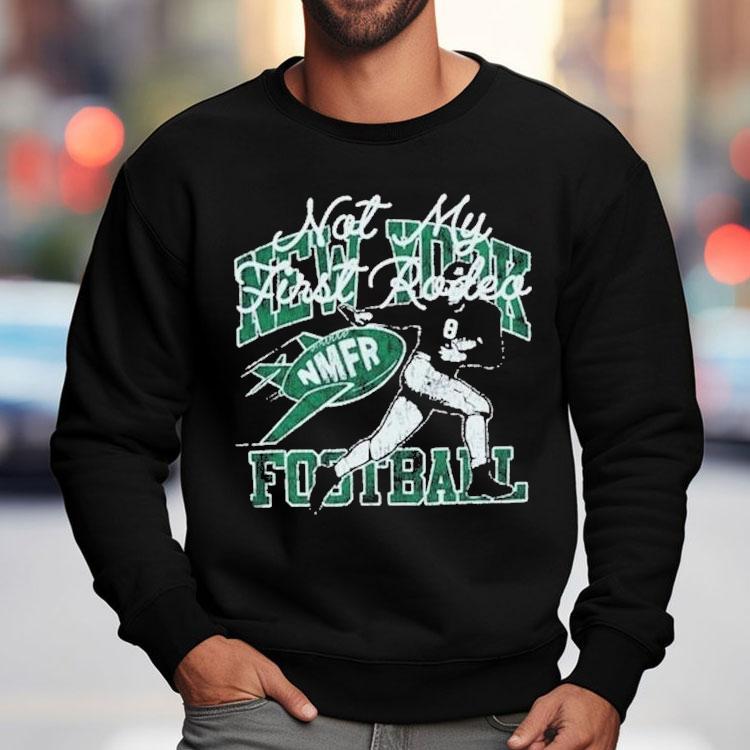 New York Jets X Stevenson Ranch Not My First Rodeo 8-rod Shirt New York Jets X Stevenson Ranch Not My First Rodeo 8-rod Shirt