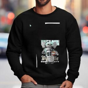 New York Liberty Slam Big Ellie Runs The City Masco Sweatshirt