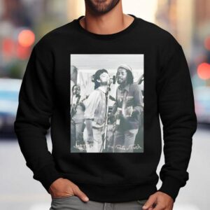 Peter Tosh Mick Jagger Walk And Don T Look Back Signatures Sweatshirt