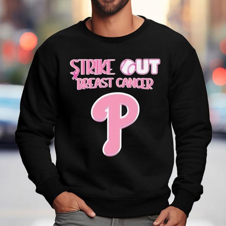 Philadelphia Phillies Strike Out Breast Cancer Shirt Philadelphia Phillies Strike Out Breast Cancer Shirt