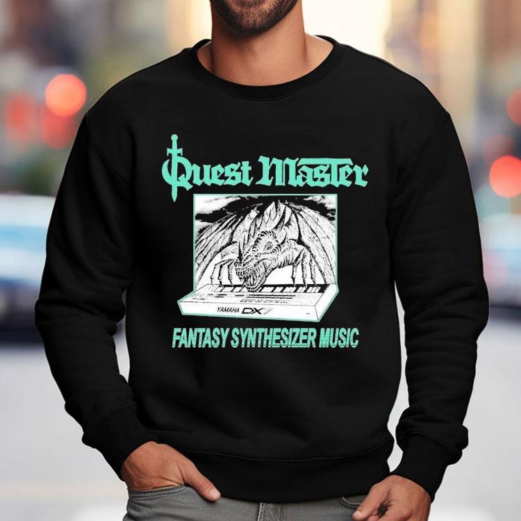 Quest Master Fantasy Synthesizer Music Draconic Oscillations Shirt Quest Master Fantasy Synthesizer Music Draconic Oscillations Shirt