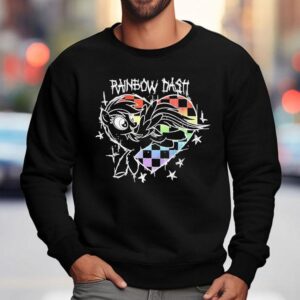 Rainbow Dash Pony Rainbow Sweatshirt
